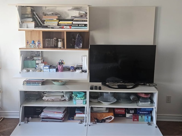 Custom-Made Premium Acrylic TV Unit - Modern 2-Piece - photo 2