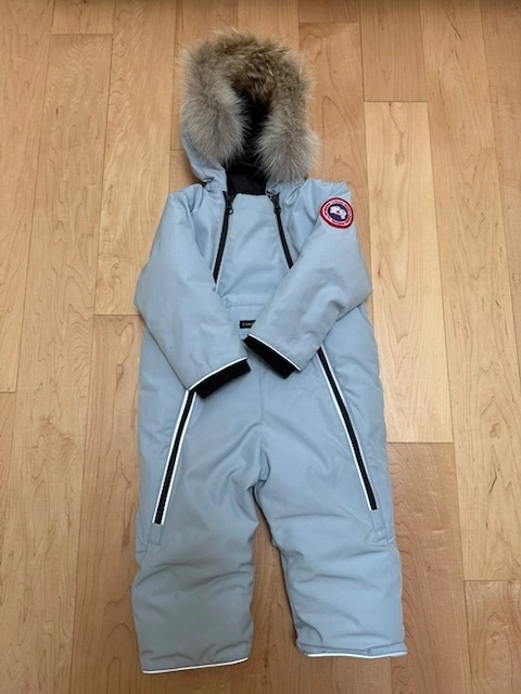 Canada Goose Baby Lamb Snowsuit Heritage in Dawn Blue 12-18M - photo 3