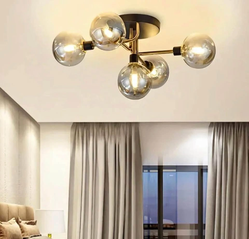 New Modern LED Glass Chandelier – Contemporary Ceiling Light