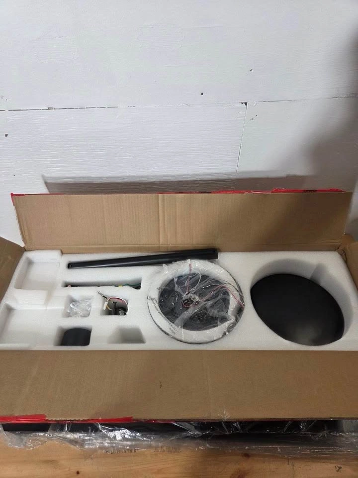 New 72” Black Ceiling Fan – Remote & App Control - photo 3