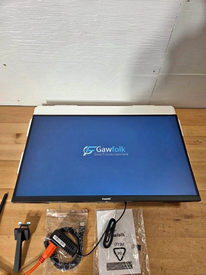 New Gawfolk 27” QHD 2K IPS Monitor – 75Hz, 1ms, Built-in Speaker