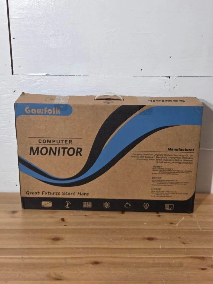 New Gawfolk 27” QHD 2K IPS Monitor – 75Hz, 1ms, Built-in Speaker - photo 2