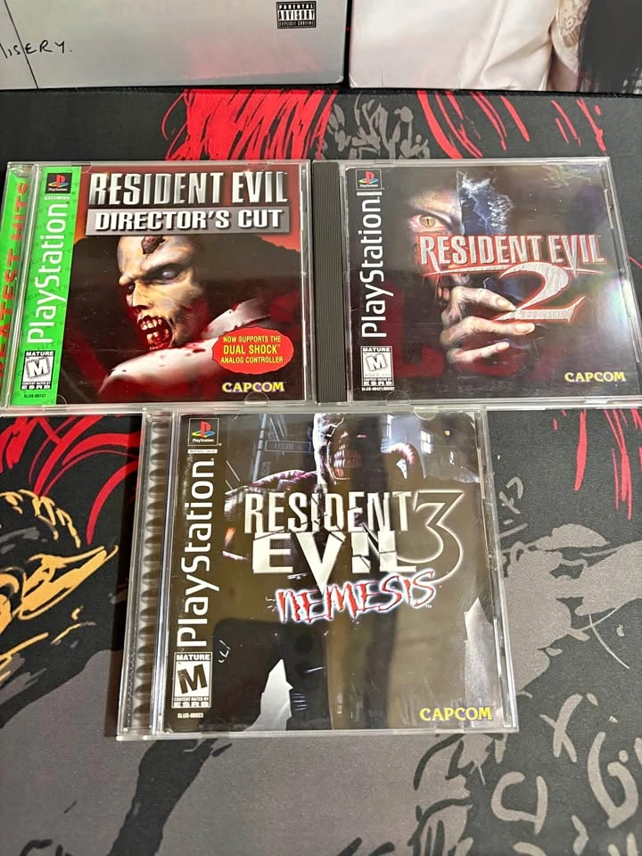 PlayStation 1 Horror Collection Resident Evil 1, 2, 3