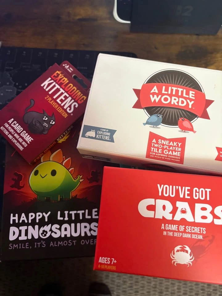 Large Board Game & Card Game Bundle | Exploding Kittens - photo 3