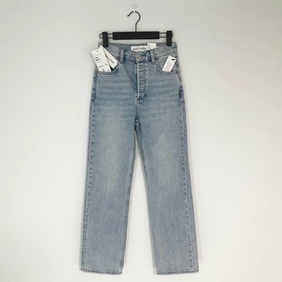 Brand New Denim Forum ‘The Arlo’ High Rise Straight Jeans