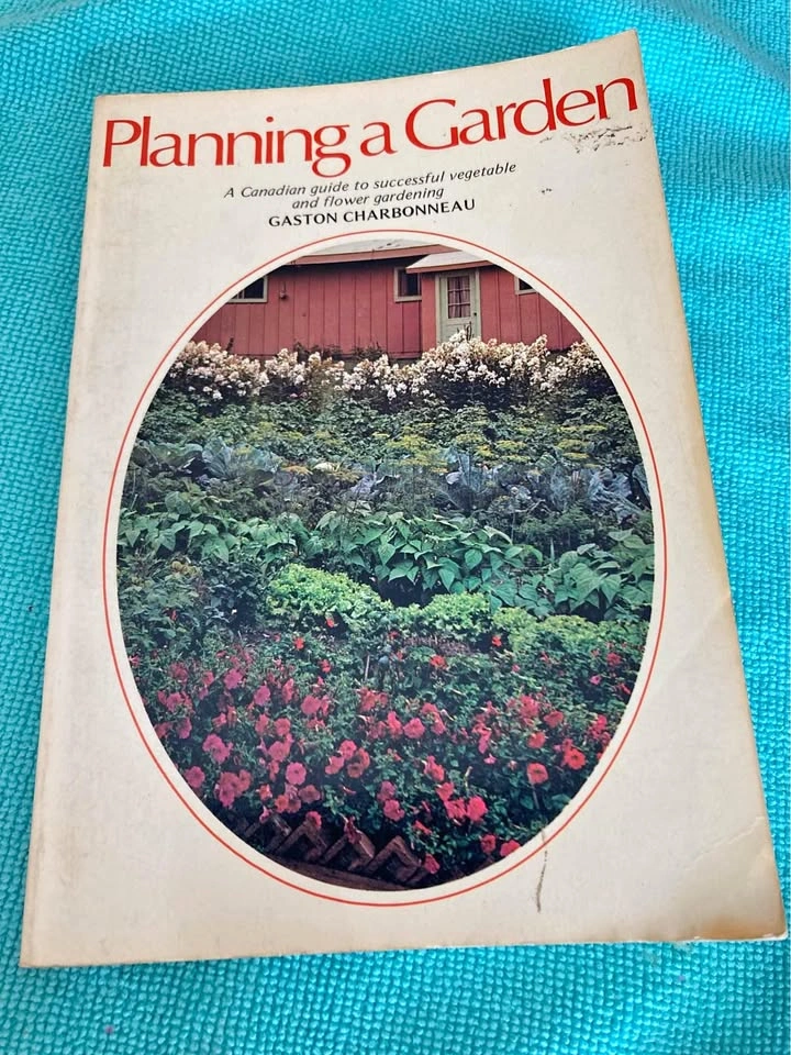 Vintage 1970s Planning A Garden Paperback By Gaston Charbonneau