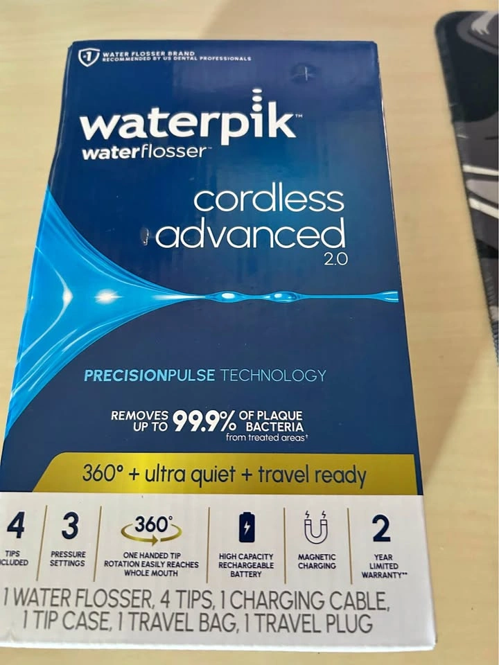 Waterpik Cordless Advanced 2.0 Water Flosser