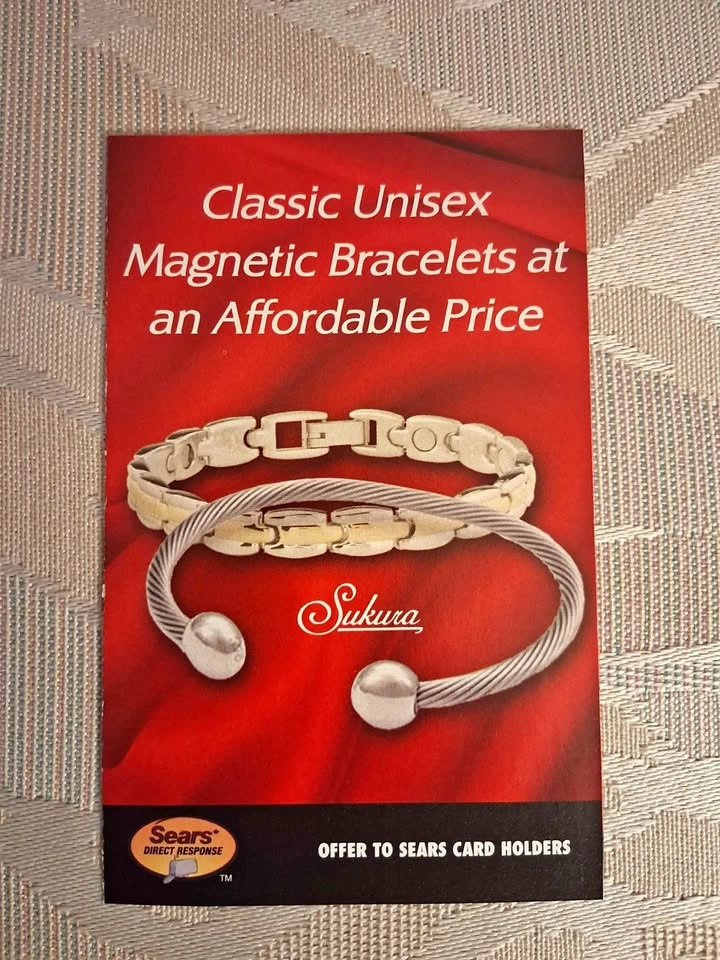 Vintage 2008 Sears Sukura Jewelry Mail-In Order Form Advertising