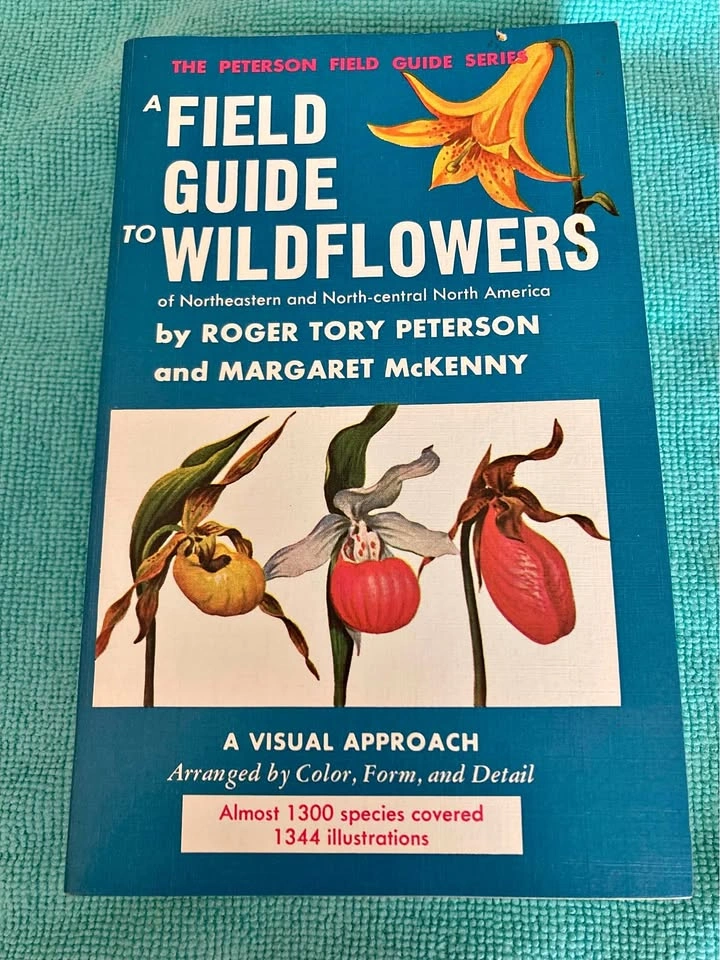 Vintage Peterson Field Guide To Wildflowers (1968 Edition)