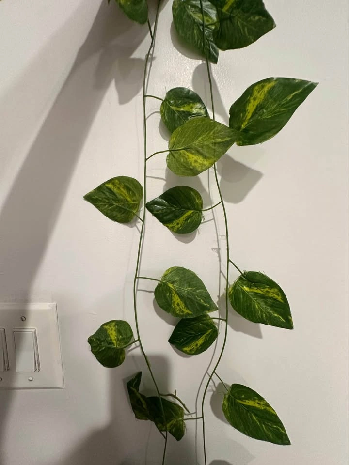 Fake Vines | Ivy & Pothos Vines for room decor | 16 vines total - photo 3