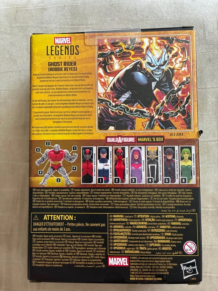 Marvel Legends Series Ghost Rider (Robbie Reyes) action figure - photo 2