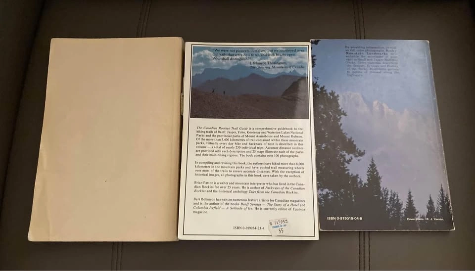 Estate Collection Of Vintage Canadian Rockies Hiking Books - photo 3