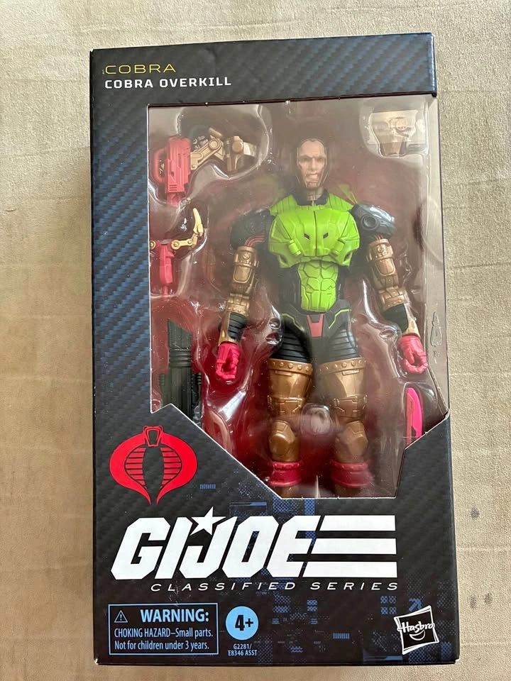 G.I. Joe Classified Series Cobra Overkill action figure