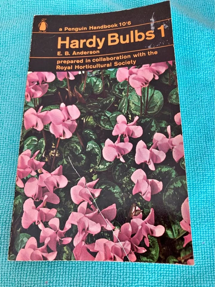 Vintage Penguin Handbook: Hardy Bulbs 1 By E.B. Andersen (1964)