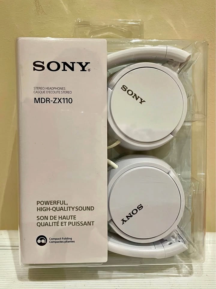 Sony MDR-ZX110 Stereo Headphones (#E1)