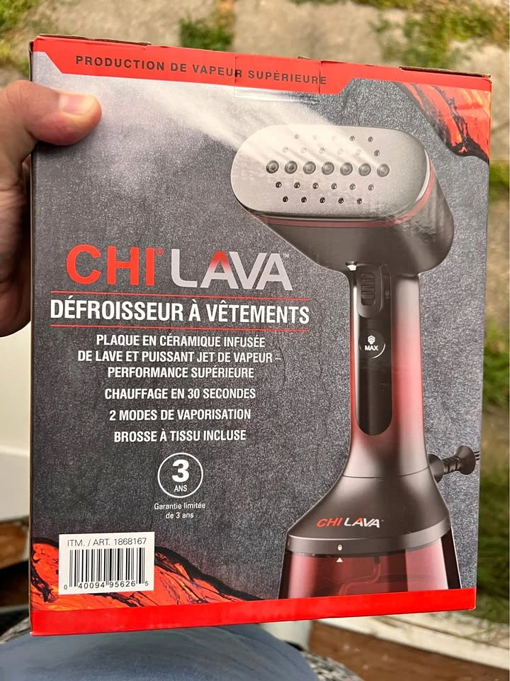 CHI Lava Handheld Garment Steamer