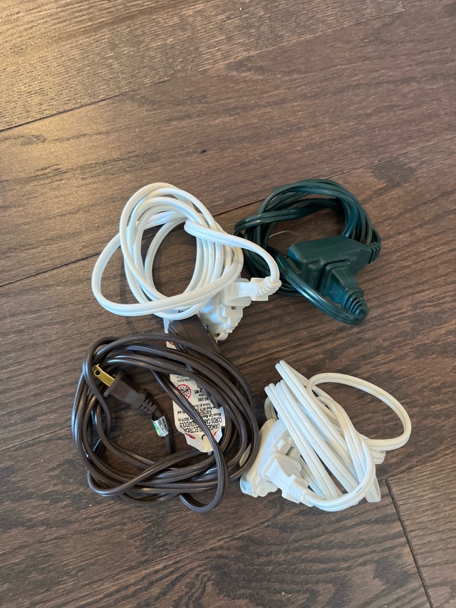 Assorted Electrical Extension Cords