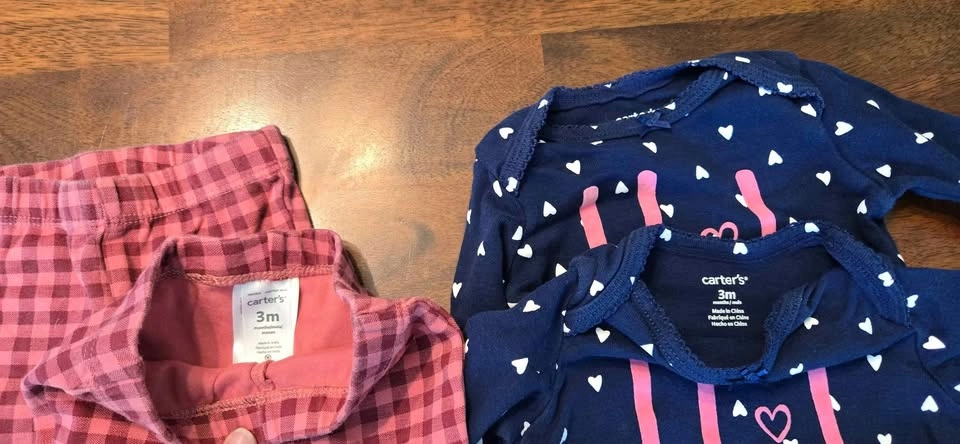 Baby girl Twin outfits 0-3 and 3-6 month - photo 3