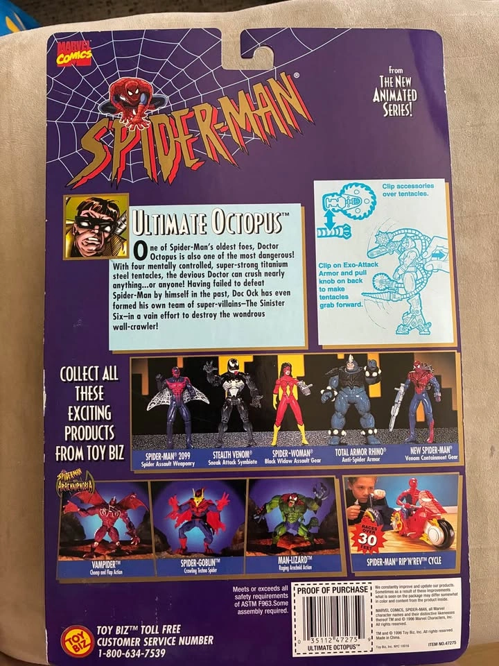 The Spectacular Spider-Man: Techno-Wars Dr. Octopus by ToyBiz - photo 2