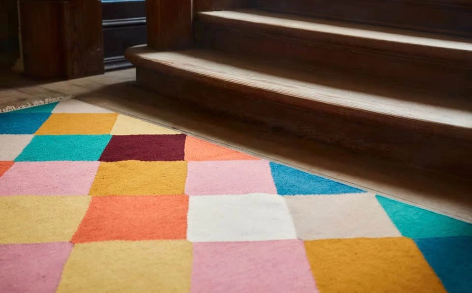 Handwoven Rug - 4'4"x6'5" - photo 2