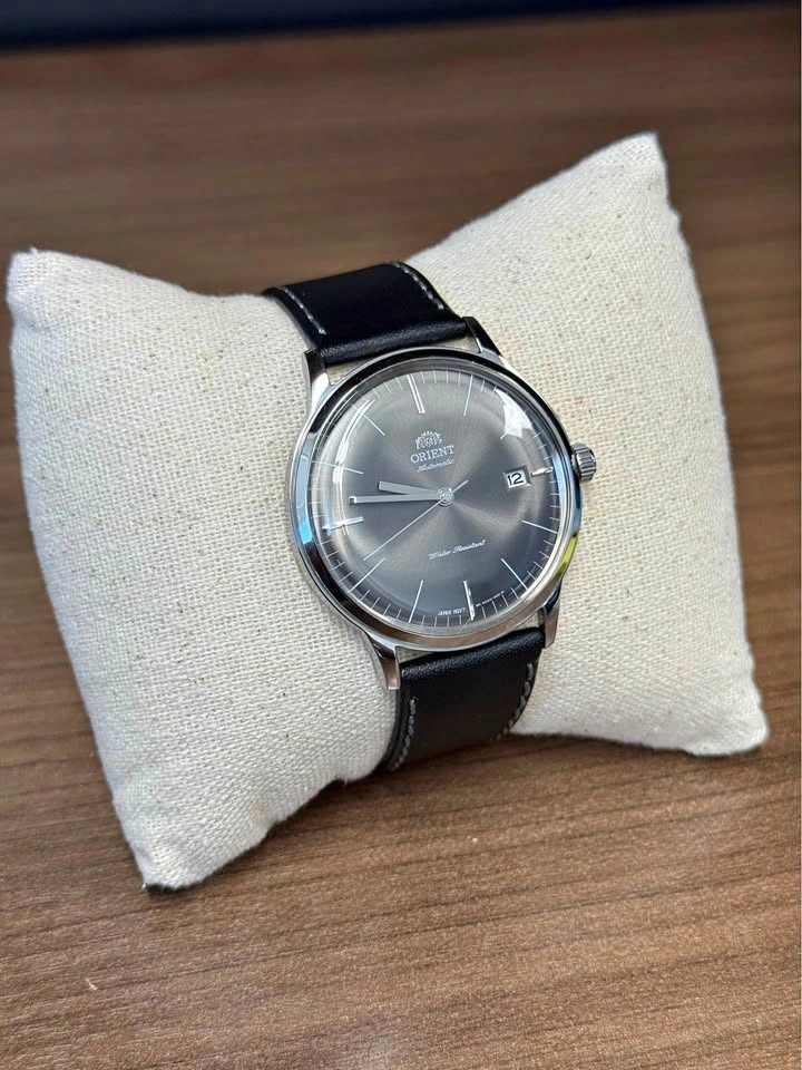 Orient Men’s Automatic Watch - Grey Sunburst Dial