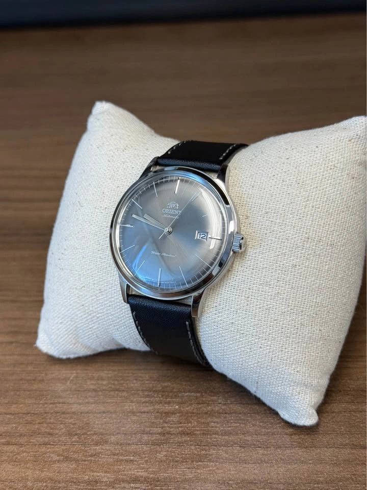 Orient Men’s Automatic Watch - Grey Sunburst Dial - photo 2