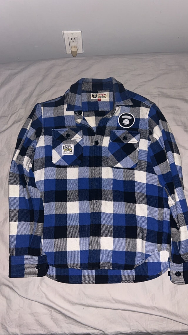 AAPE Flannel Jacket