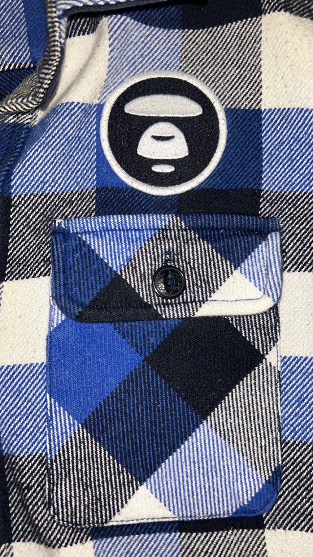 AAPE Flannel Jacket - photo 3