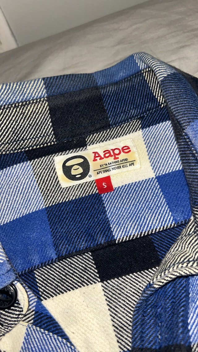 AAPE Flannel Jacket - photo 4