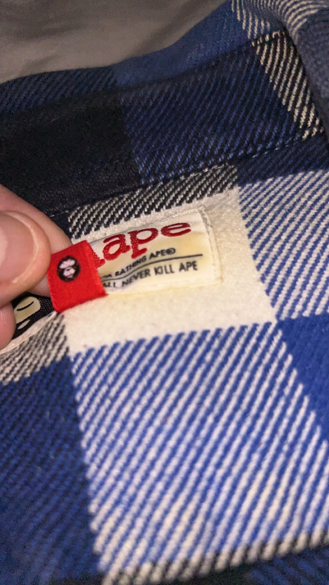 AAPE Flannel Jacket - photo 5