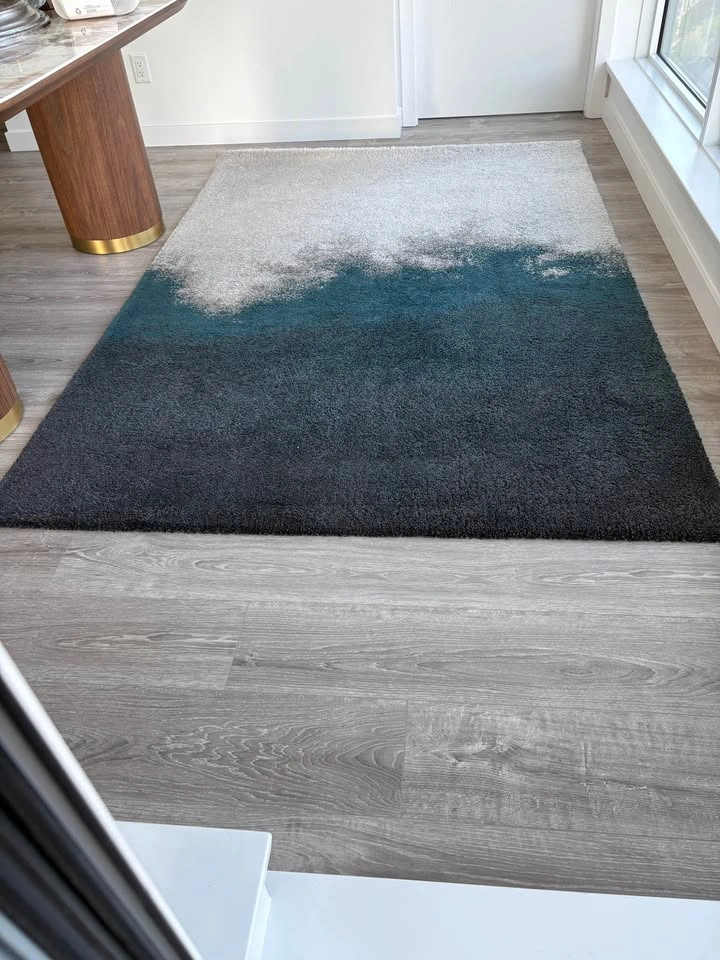 Modern Abstract Ombre Area Rug - photo 2