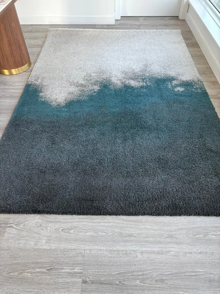 Modern Abstract Ombre Area Rug - photo 3