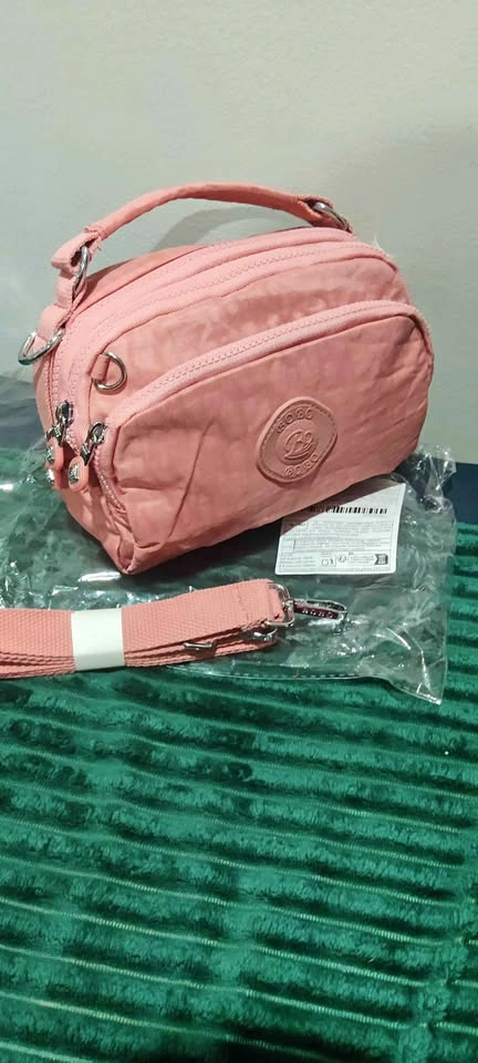 Brand new premium durable nylon multi compartment small bag