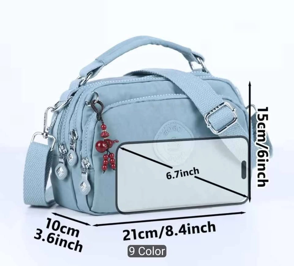 Brand new premium durable nylon multi compartment small bag - photo 3