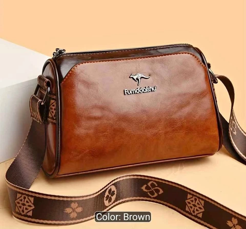 Brand new beautiful brown color cross body bag for women