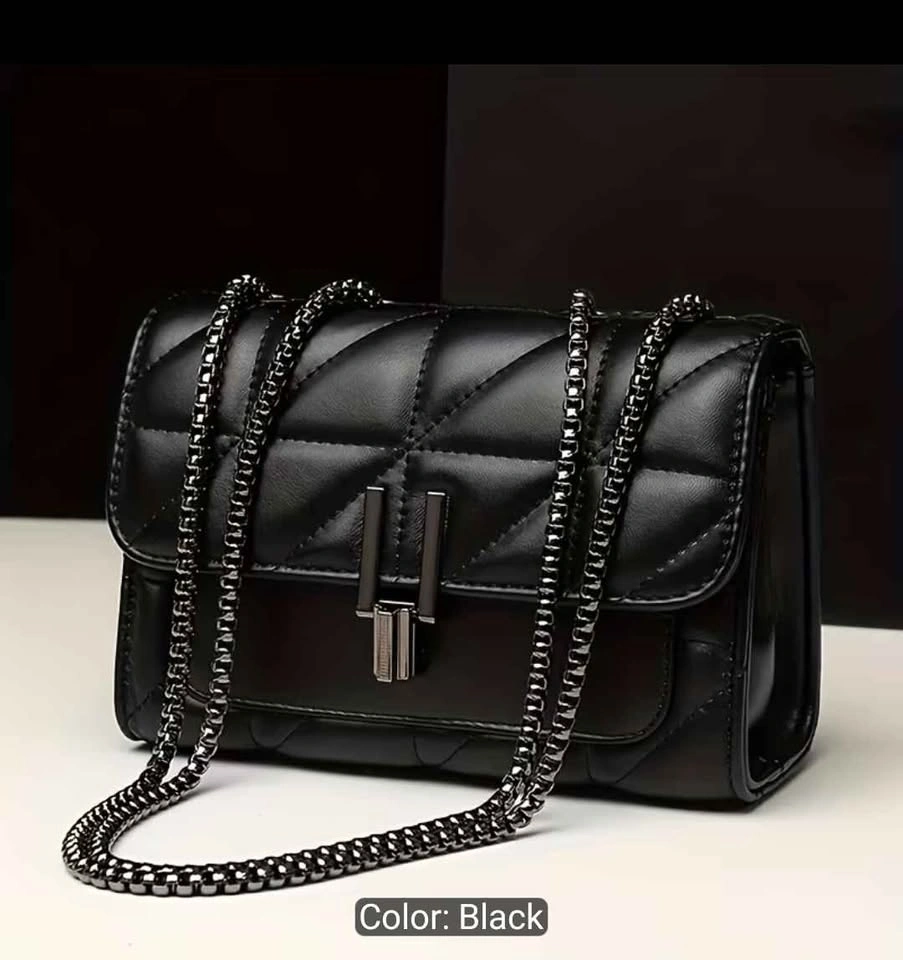Brand new stylish black crossbody bag for women - photo 2