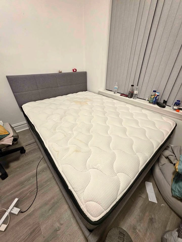 Bed Frame with Mattress