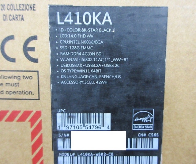 ASUS L410 Laptop - photo 4