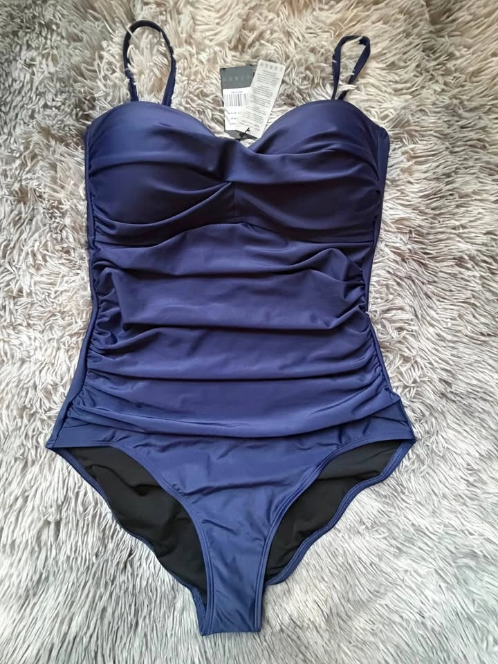 RELLECIGA Women's One Piece Ruched Swimsuits - LARGE - photo 2