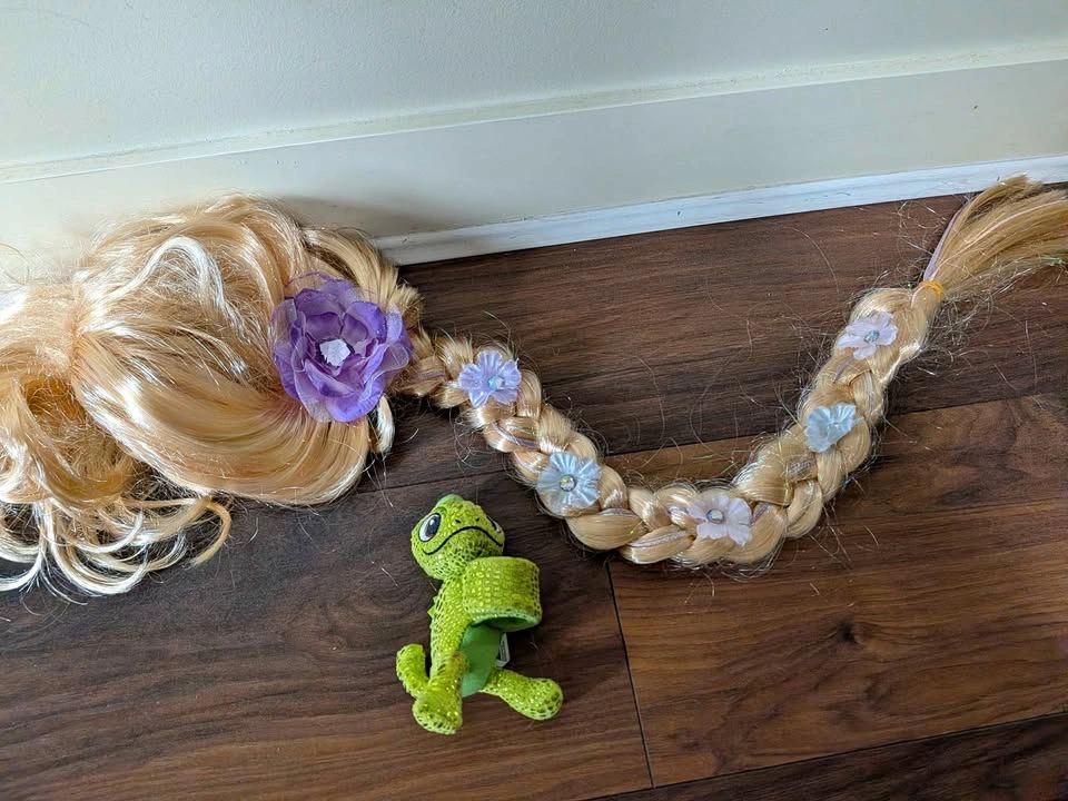 Rapunzel wig for kids