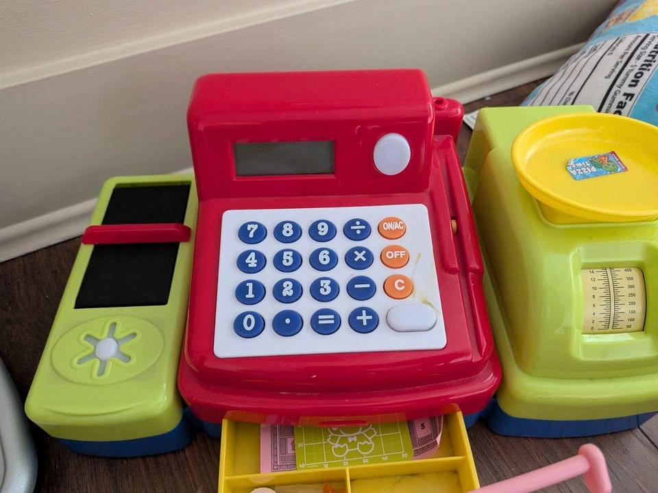 Kids Cashier Set and Toy Mini Laptop - photo 3