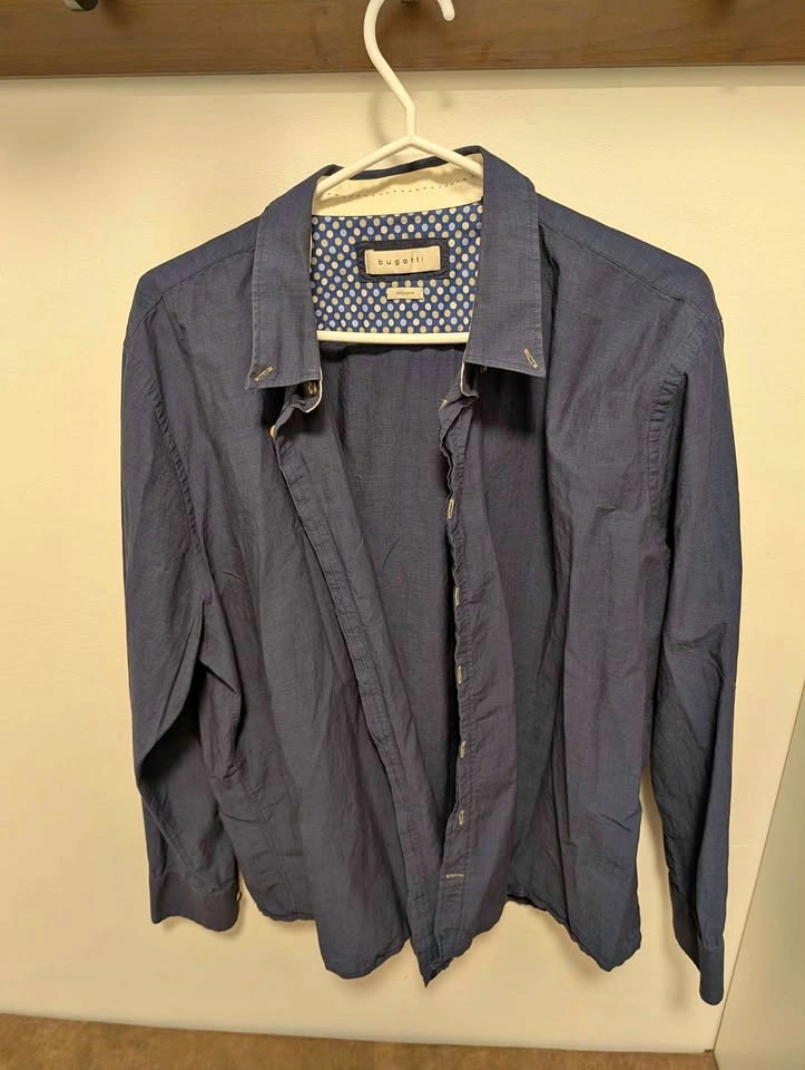 Men's Dress shirt - Bugatti XXL- 45/46
