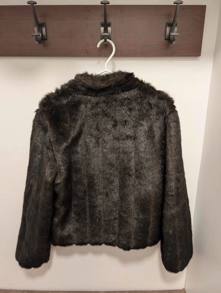 Women's - Le Chateau - Faux Fur - Brown - XL - photo 3