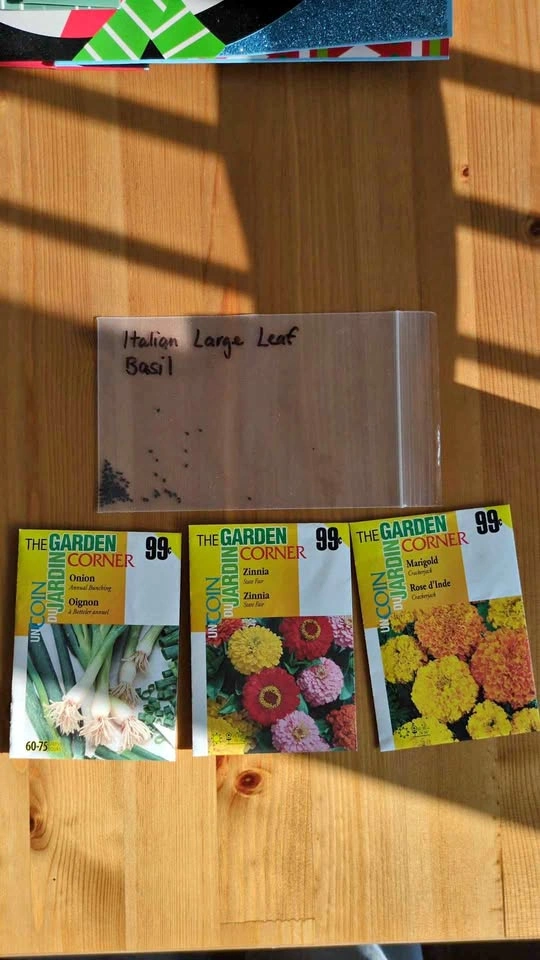 Seed packets