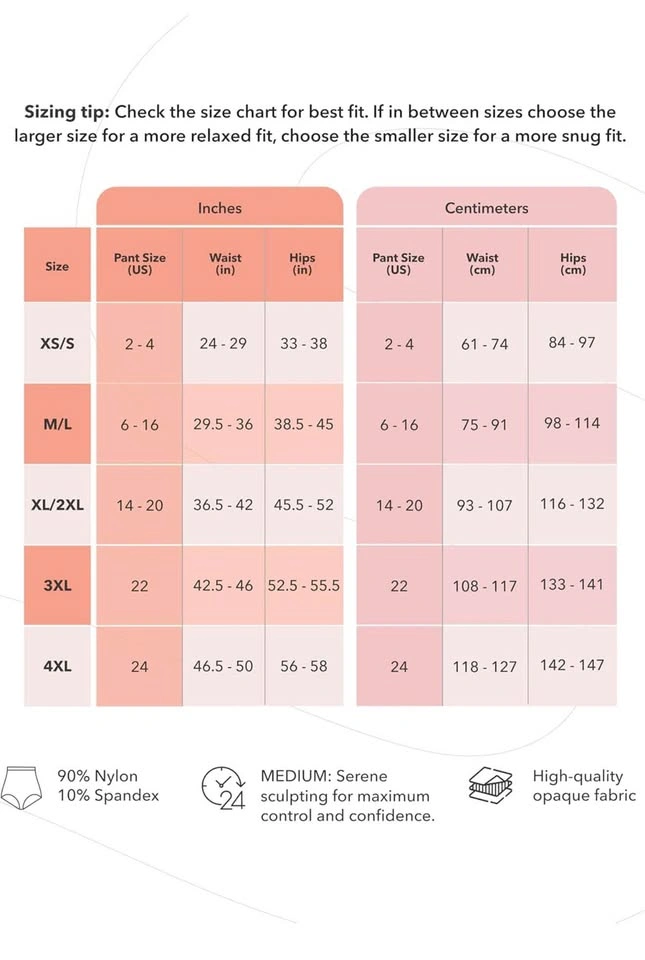 SHAPERMINT Body Shaper Panties Tummy Control Women - XL/2XL - photo 4