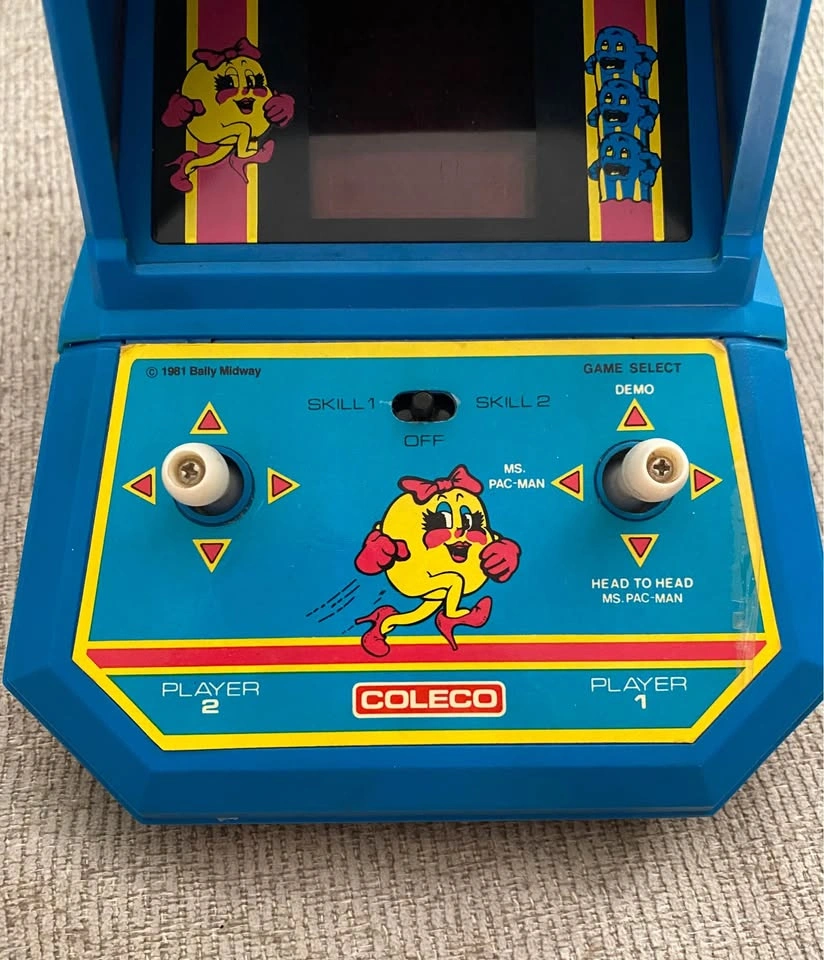 1981 Coleco Ms PacMan Mini Arcade - photo 2