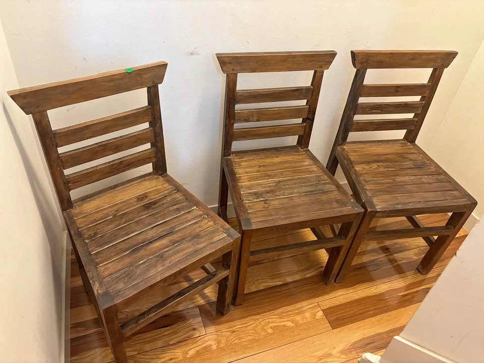 Hand-Carved Chairs from Bali $60ea.