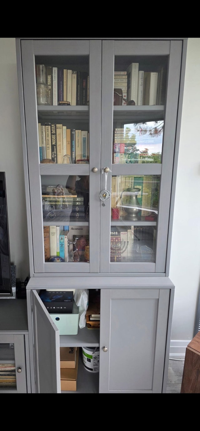 IKEA HAVSTA TV Storage Combination Unit - Glass Doors (Grey) - photo 5