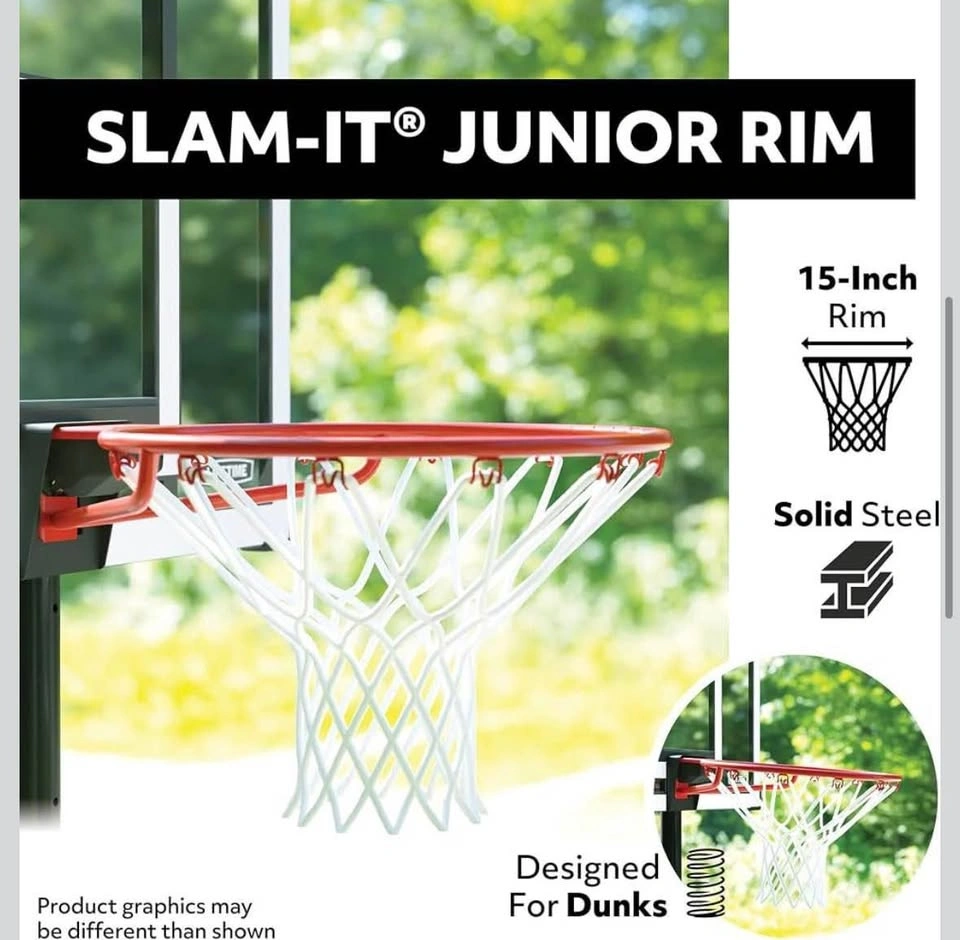 Lifetime Youth Portable Basketball Hoop, 5.5-7.5 Ft - photo 4