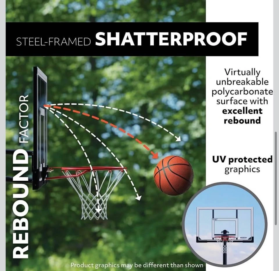 Lifetime Youth Portable Basketball Hoop, 5.5-7.5 Ft - photo 5